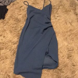 Form fitting strap dress